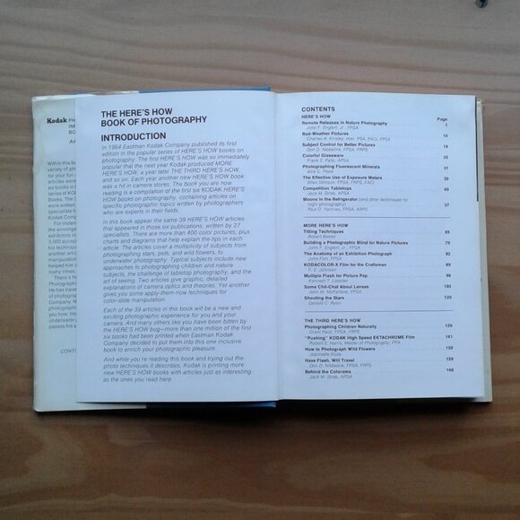 Vintage Kodak The Here's How Book of Photography 1971 - Picture 11 of 16